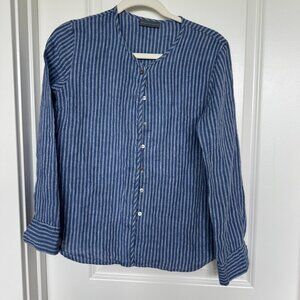 Nygardsanna 100% linen top. Size XS